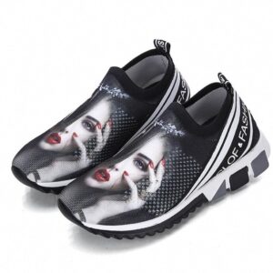 Buty z kolorowym nadrukiem