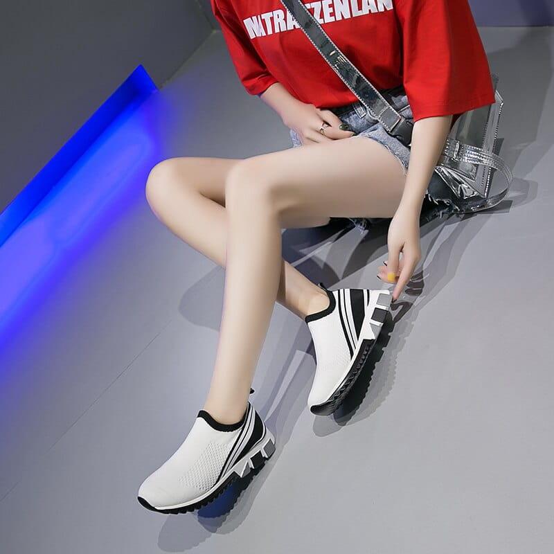 Wsuwane sneakersy 2 Wsuwane sneakersy - obrazek 2