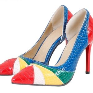 Rainbow Designe Szpilki z wycięciem