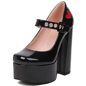 The Hearts Platformy na wysokim obcasie