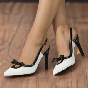 Eleganckie czółenka bez pięty