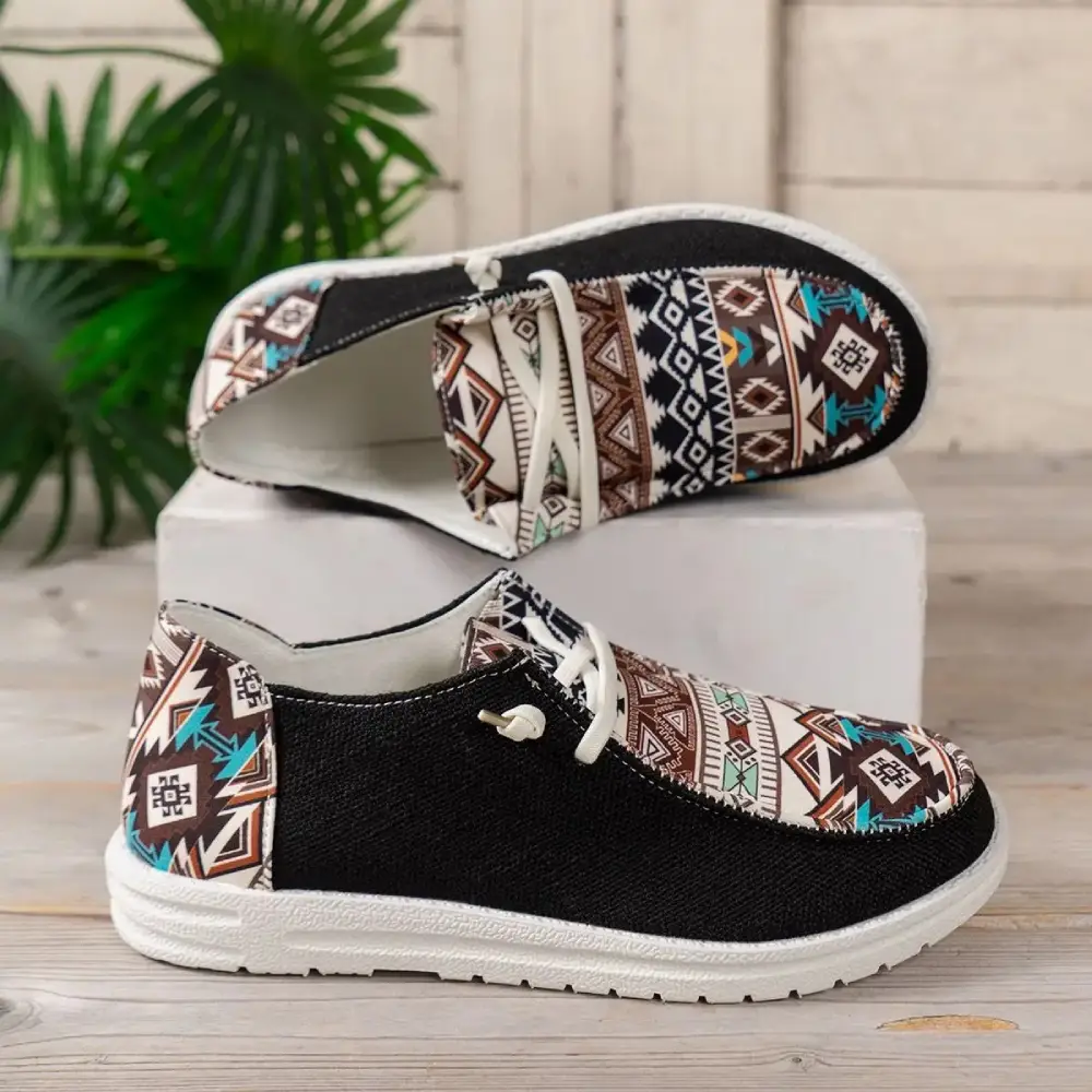 Lekkie trampki sneakersy Etno 6 Lekkie trampki sneakersy Etno - obrazek 6
