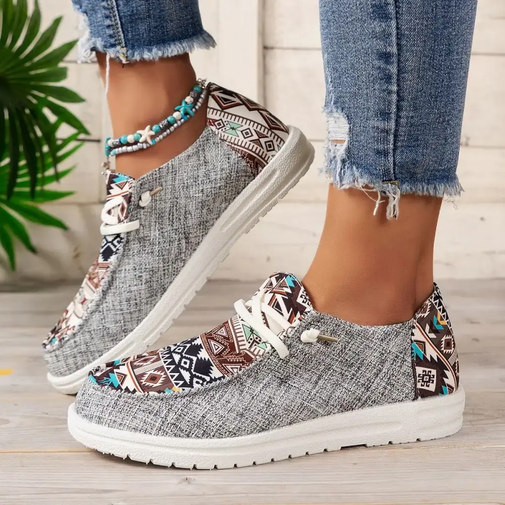 Lekkie trampki sneakersy Etno 2 Lekkie trampki sneakersy Etno - obrazek 2
