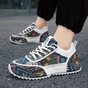 Buty sportowe ze wzorem